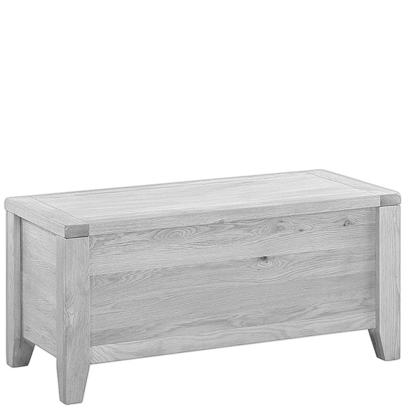 Solid oak toy boxes