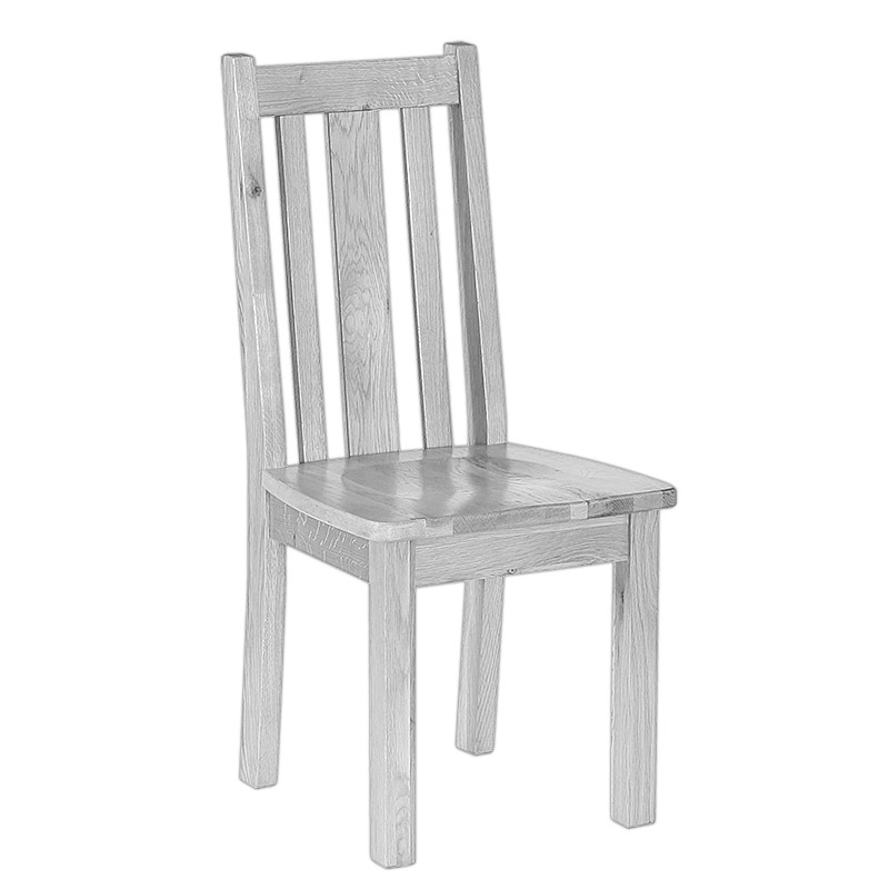 Vertical Slatted Dining Chair 