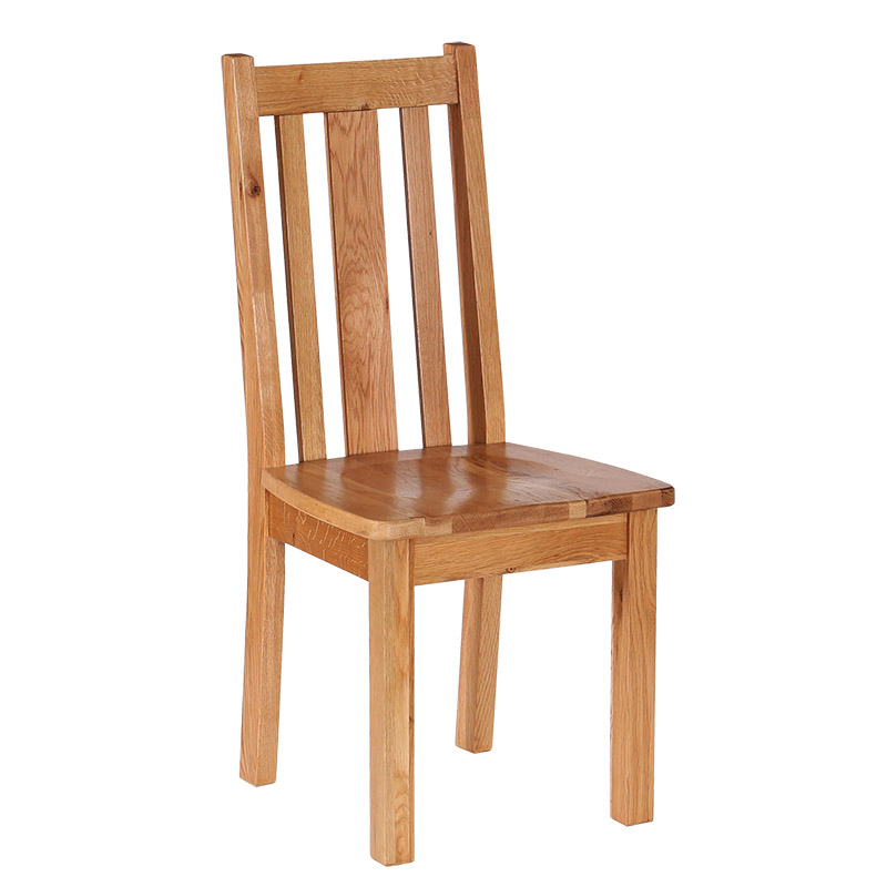 Solid Oak Dining Chair - 096 - VVSDCTS