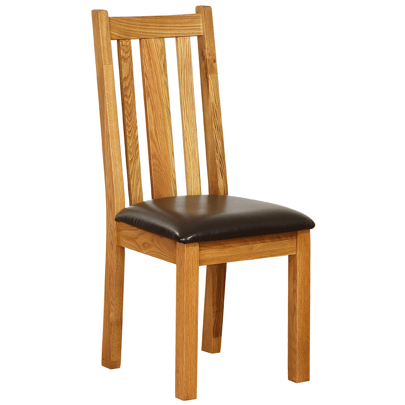 Solid Oak Dining Chair - 258 - VVSDCCLS