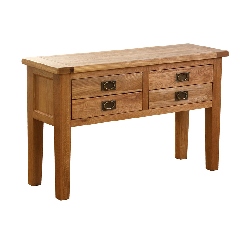 Solid Oak Console Table - 211 - V4DHT