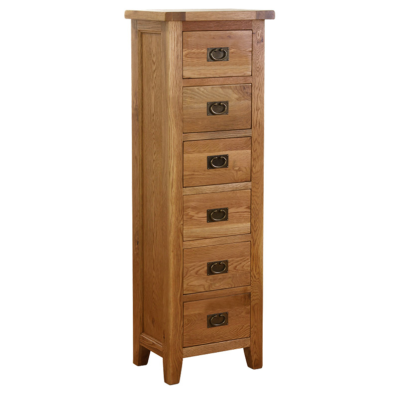 Solid Oak Chest Of Drawers - 111 - VT6DC