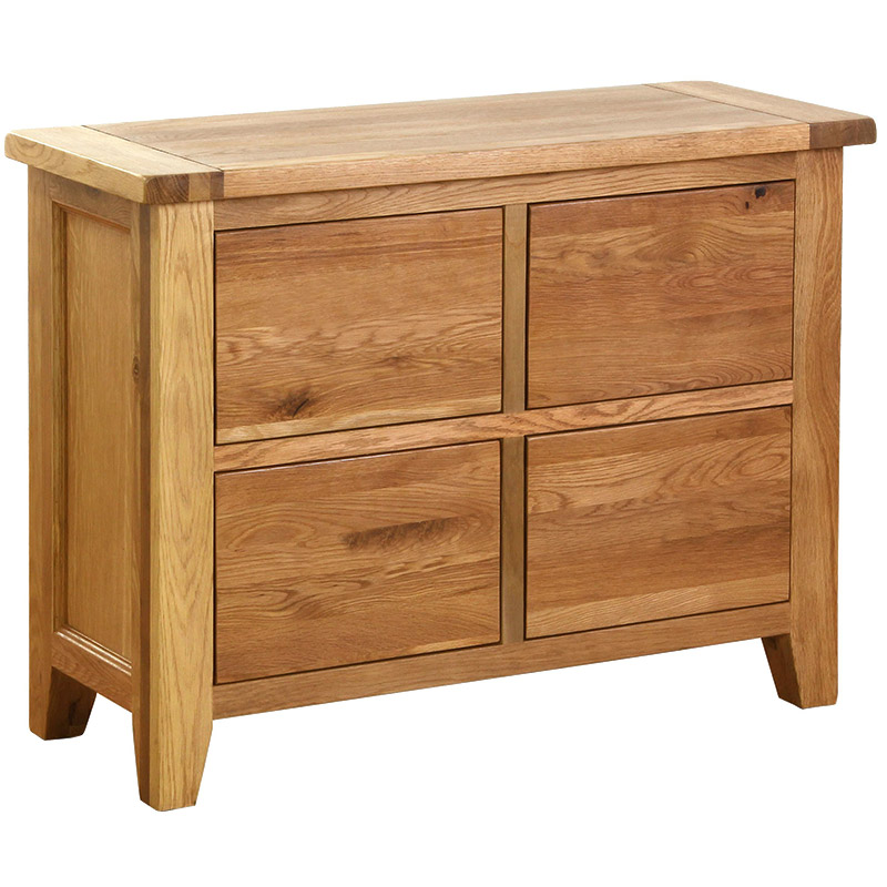 4 Drawer Storage Chest Oakay Direct Handcrafted Solid Oak Furniture