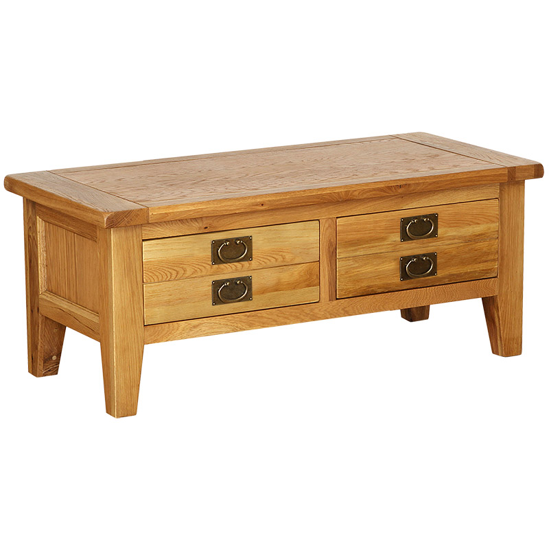 solid oak coffee table - 465 - VL2DCT