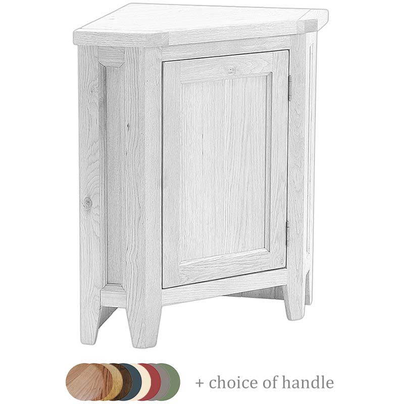 Solid Oak Corner Cabinet - 541 - VCLT