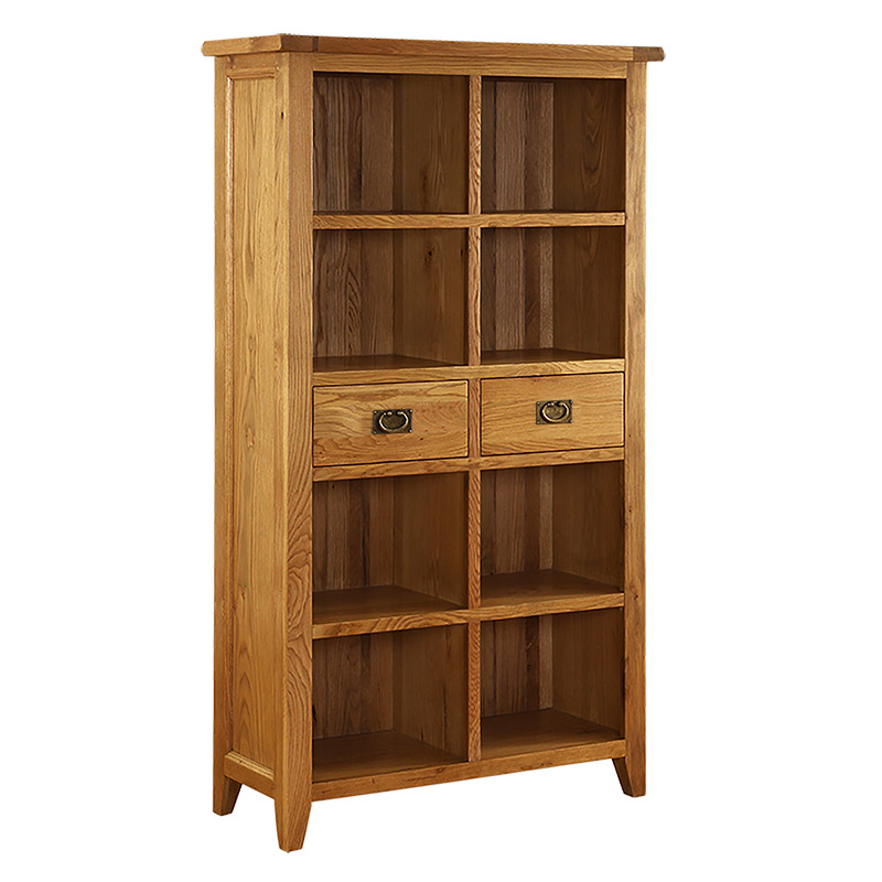 Solid Oak Bookcase - 224 - VPW2DBC