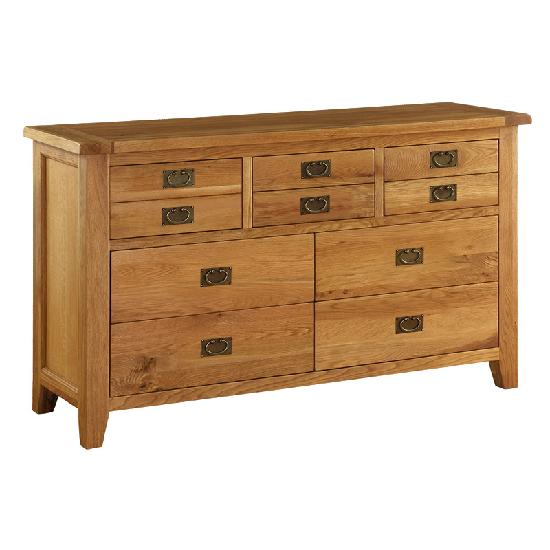 Solid Oak Chest of Drawers - 744 - VP7DC